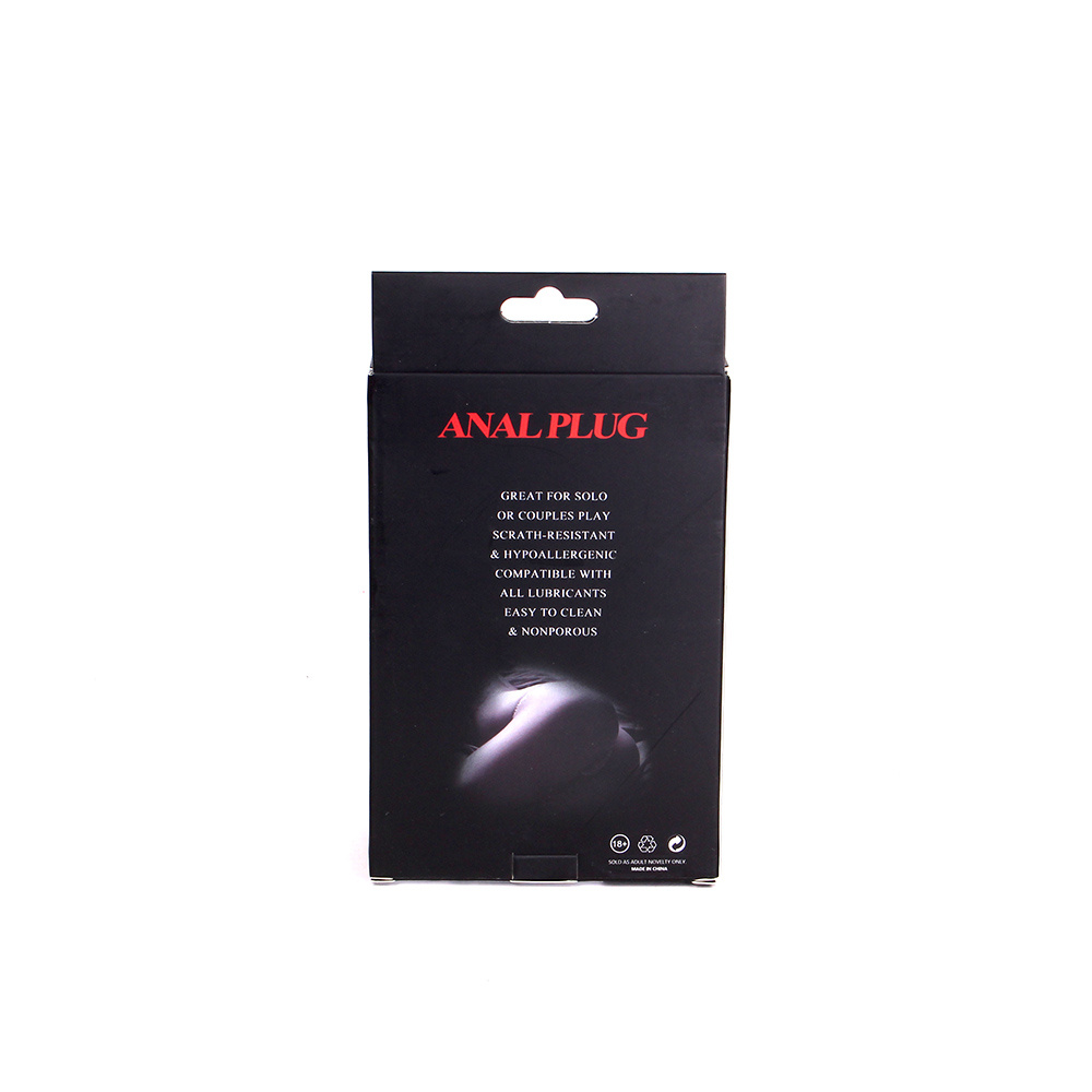 Anale Plug Met Zuignap Zandloper 11 cm – Beginners Buttplug