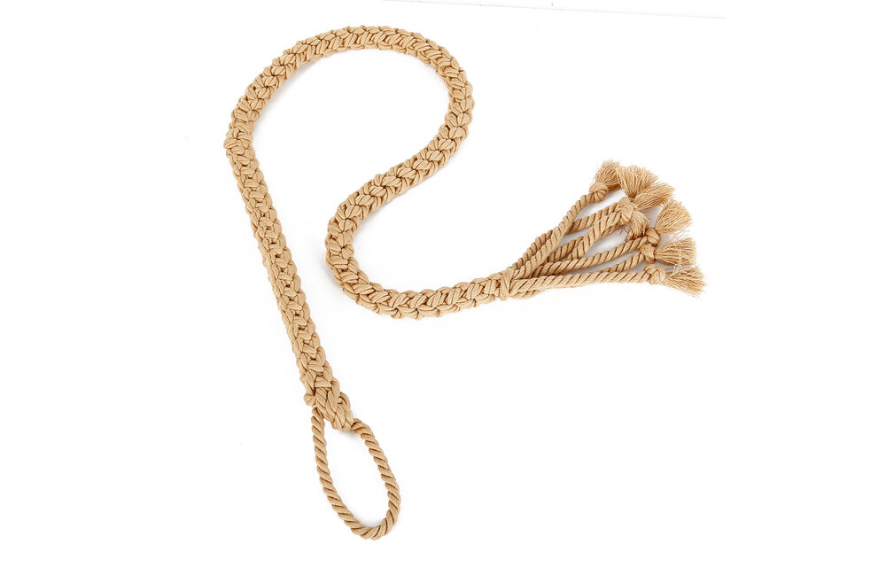 Flogger-Seilpeitsche 120 cm – Elegantes und vielseitiges BDSM-Accessoire