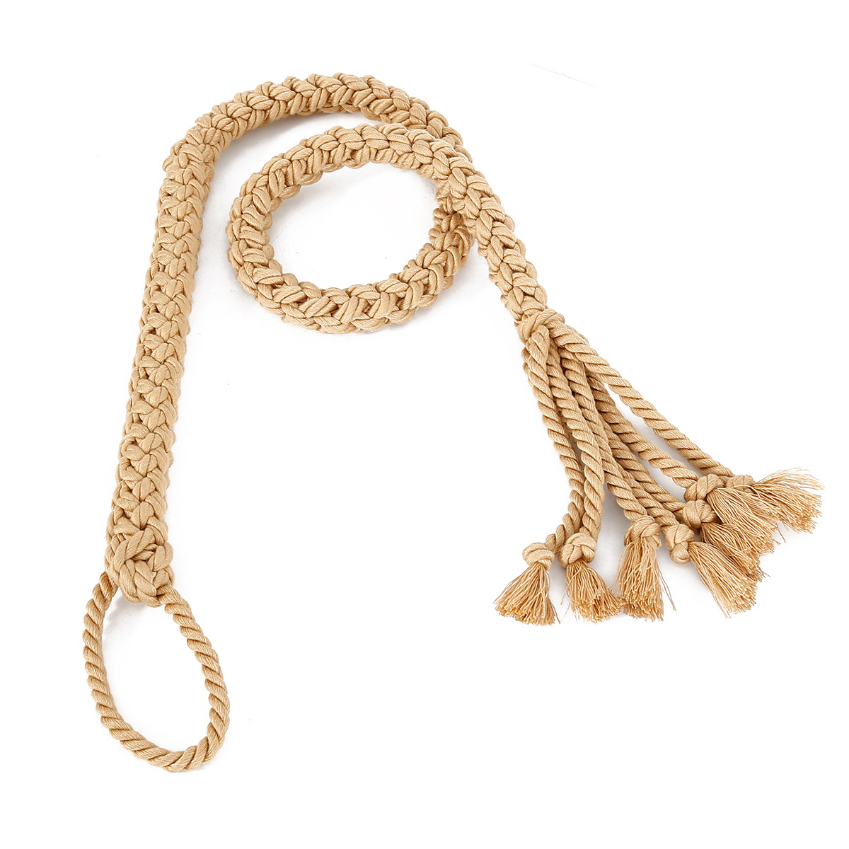 Flogger Touw Zweep 120cm – Elegant & Veelzijdig BDSM Accessoire