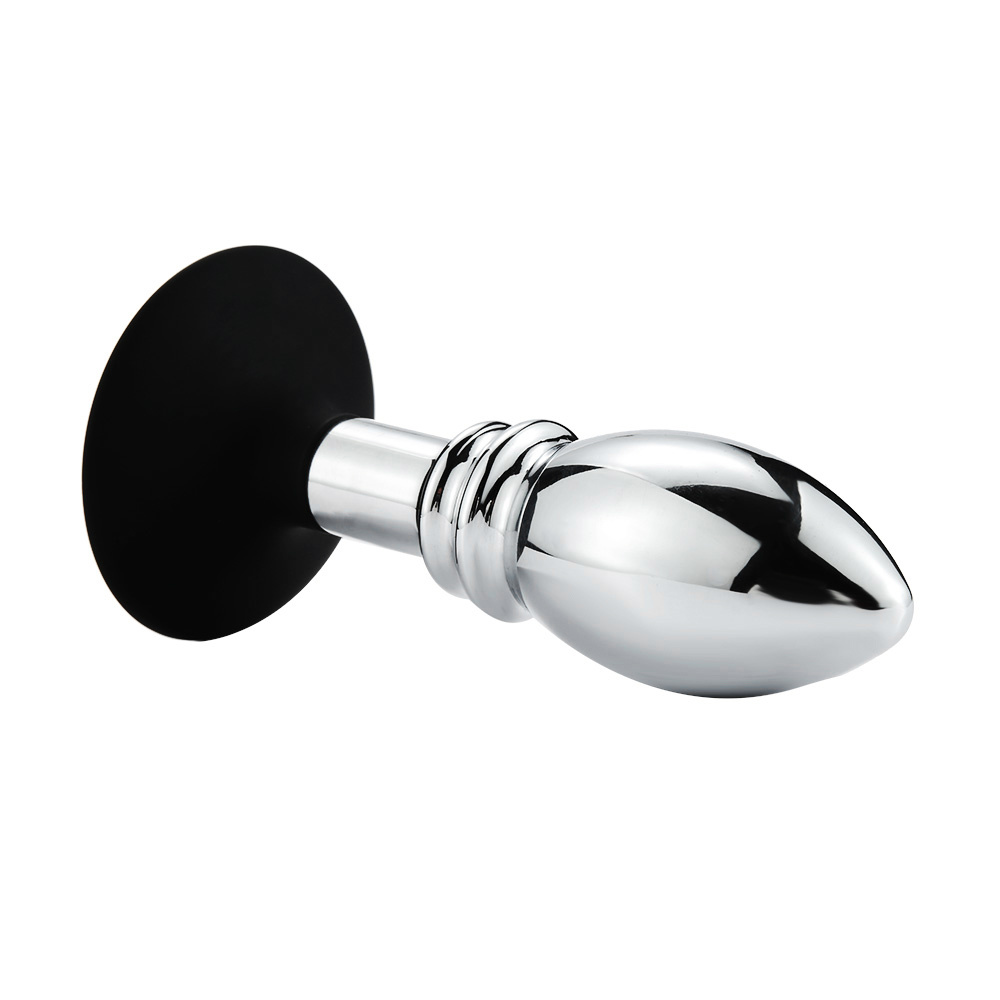 One Ball Anal Plug 12 cm with Suction Cup - Intense Sensation