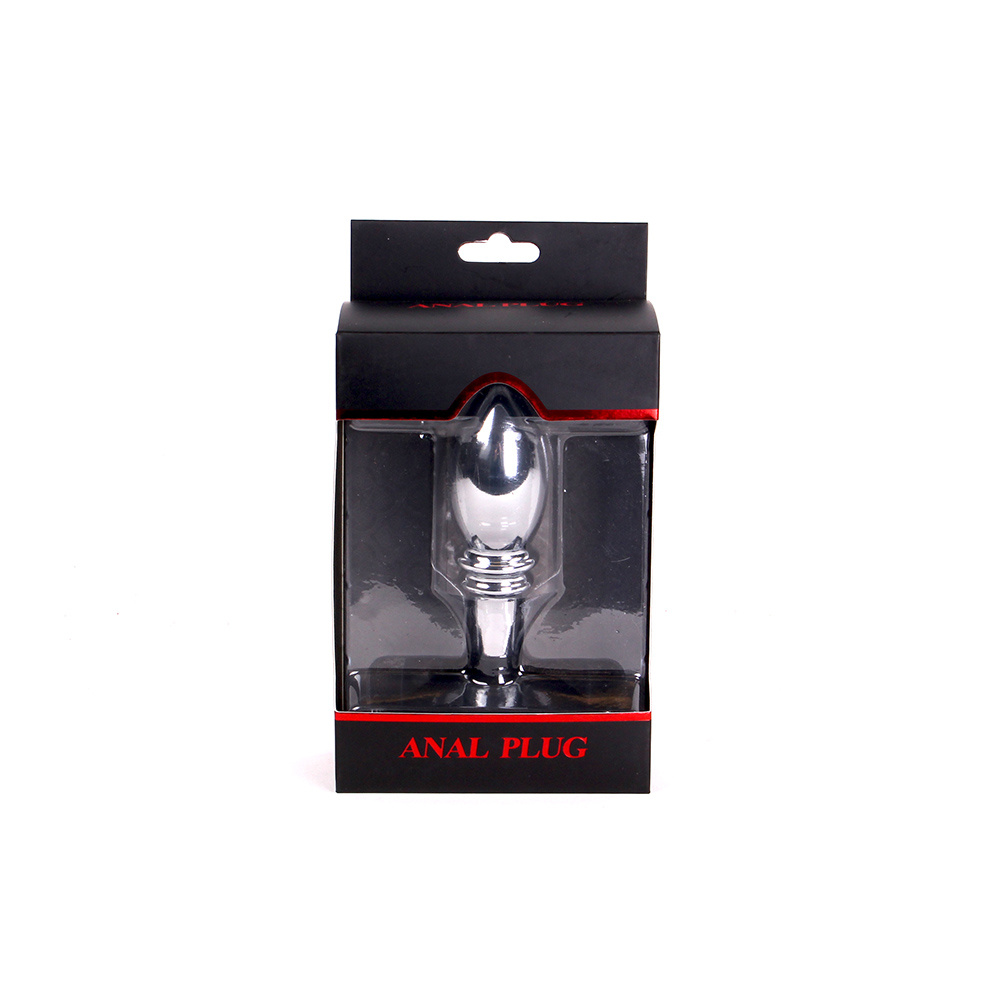 One Ball Anale Plug 12 cm met Zuignap - Intense Sensatie