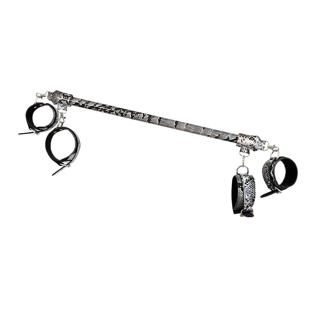 Kiotos Bdsm Kit Reptile Neon – Luxe Bdsm Accessoires Zilver