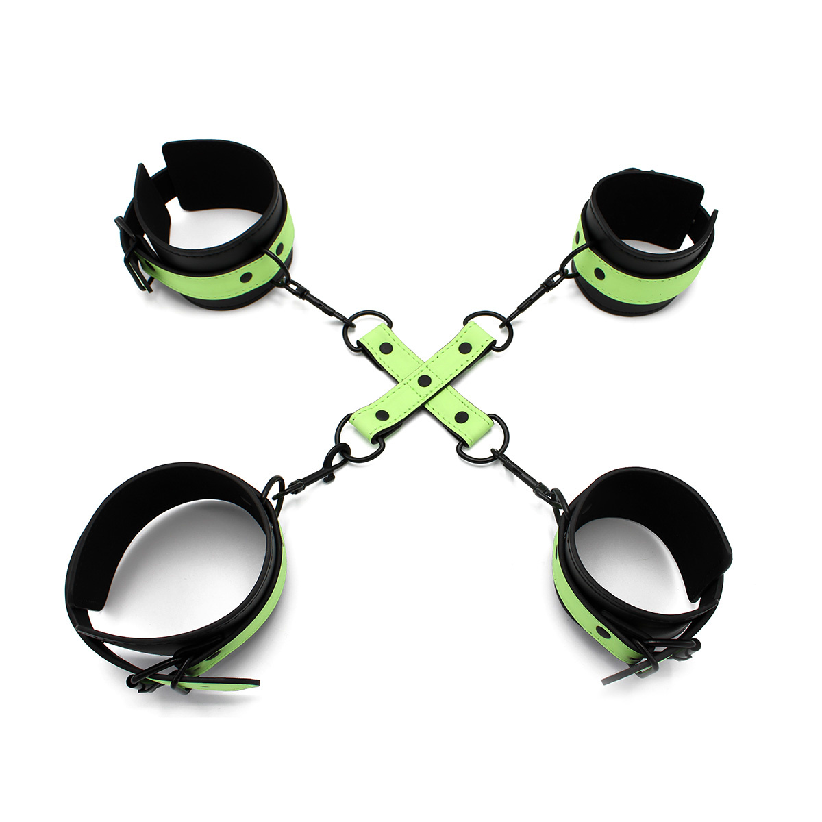 Glow In The Dark Cuffs Hogtie 3 Set – Veilig & Spannend