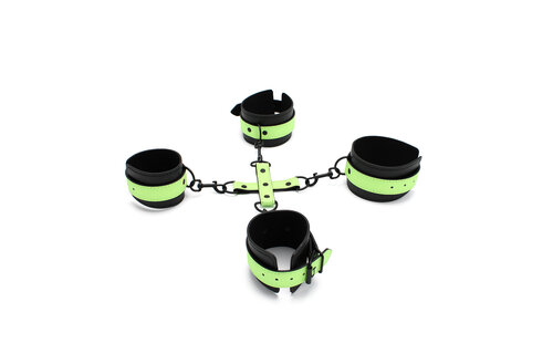Glow In The Dark Cuffs Hogtie 3 Set – Veilig & Spannend