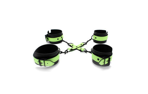 Glow In The Dark Cuffs Hogtie 3 Set – Veilig & Spannend