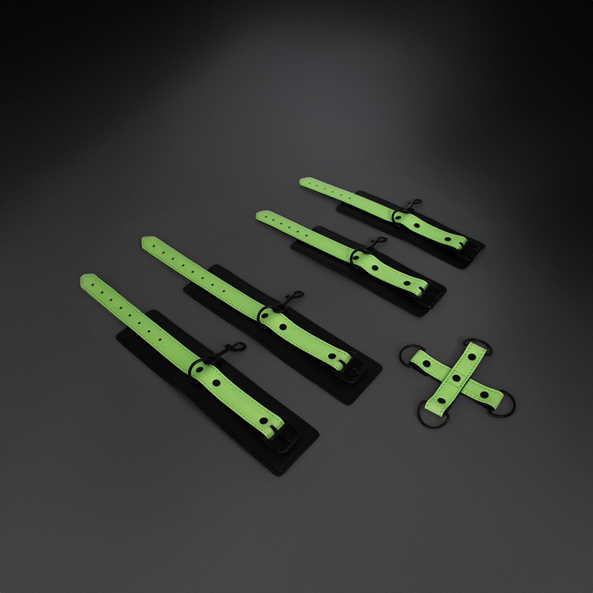 Glow In The Dark Cuffs Hogtie 3 Set – Veilig & Spannend