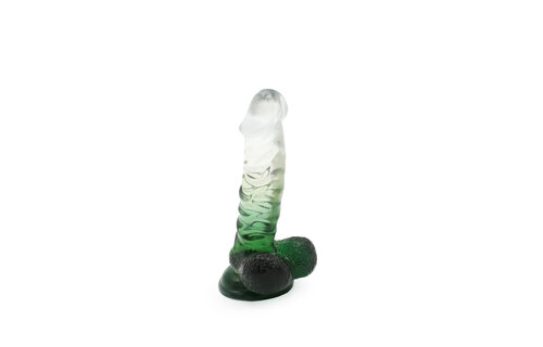 Kiotos Cox Color Dildo Grün 18,5 cm – Realistisch & Saugnapf