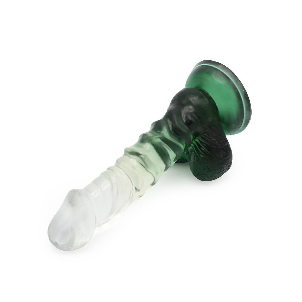 Kiotos Cox Kleur Dildo Groen 18,5 cm – Realistisch & Zuignap