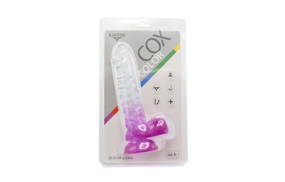 Kiotos Cox Purple Dildo 22.5 cm – Realistic & Safe