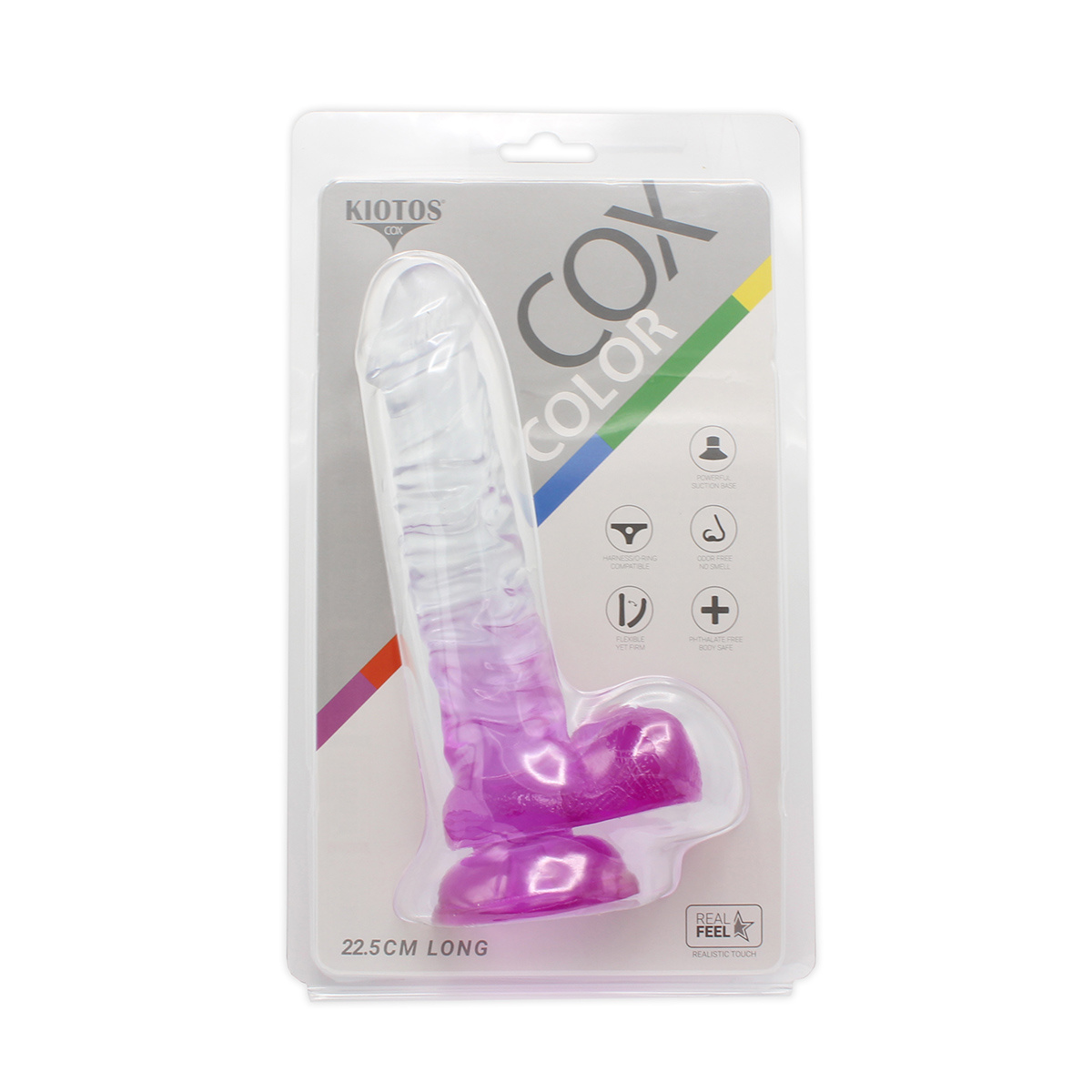 Kiotos Cox Purple Dildo 22.5 cm – Realistic & Safe