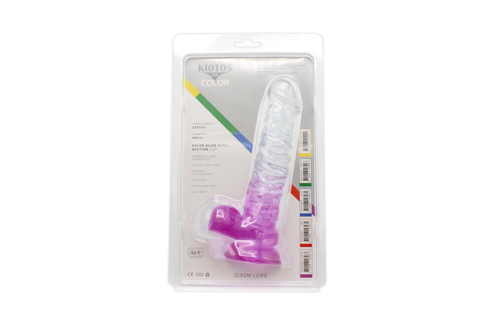 Kiotos Cox Paarse Dildo 22,5 cm – Realistisch & Veilig