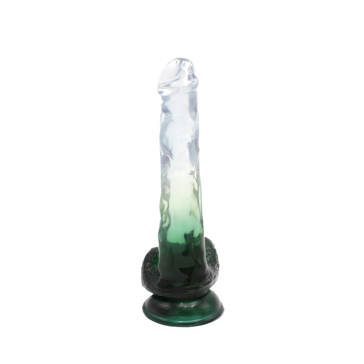 Kiotos Cox Kleur Dildo 06 Groen 22,5 cm – Zuignap & TPE
