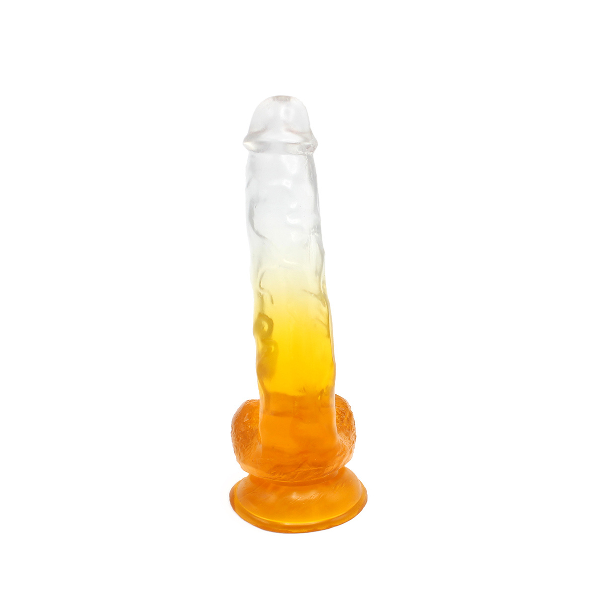 Kiotos Cox Colour Dildo Yellow 22.5 cm - Realistic & Suction Cup