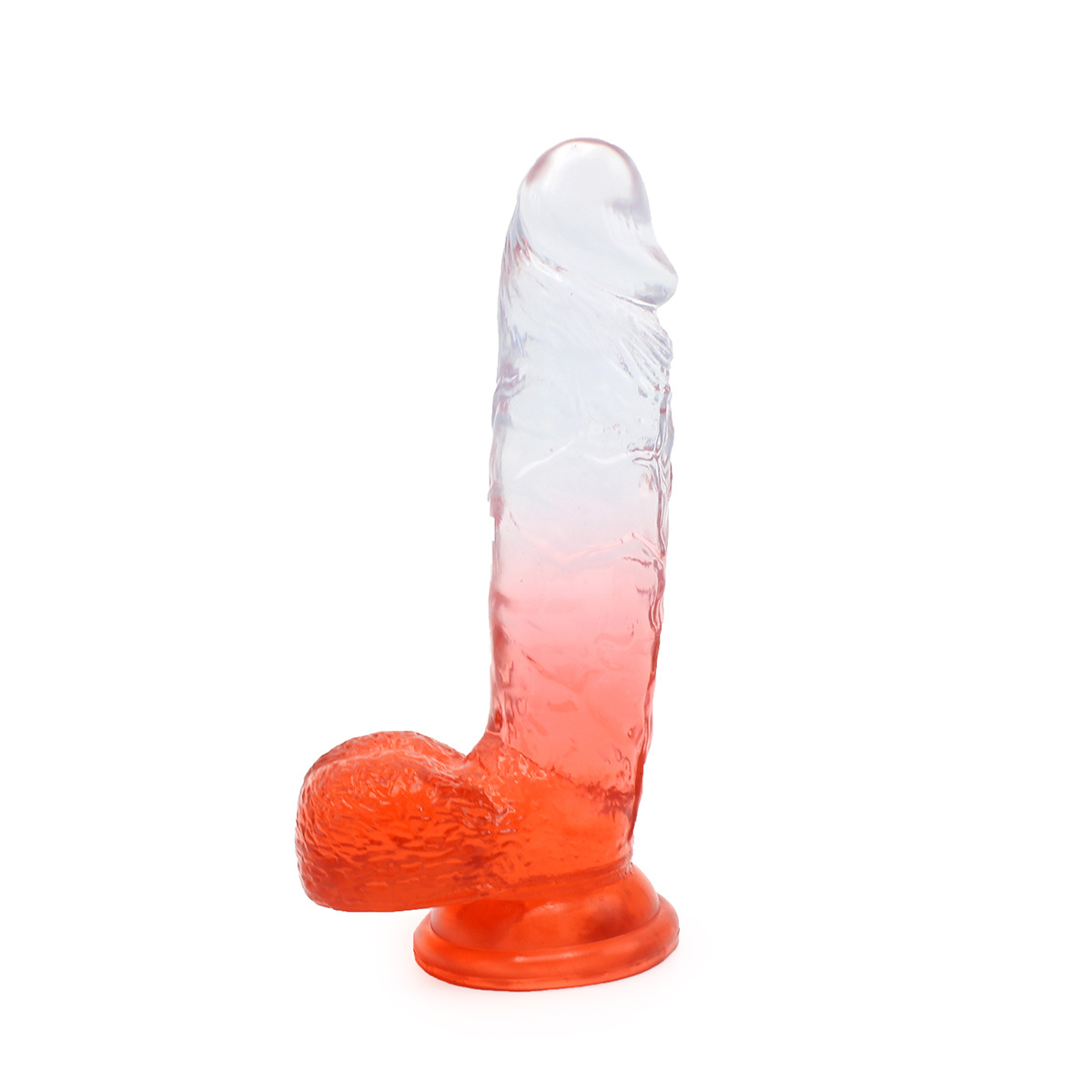 Kiotos Cox Clear-Red Dildo 25 cm – Realistisch & Veilig