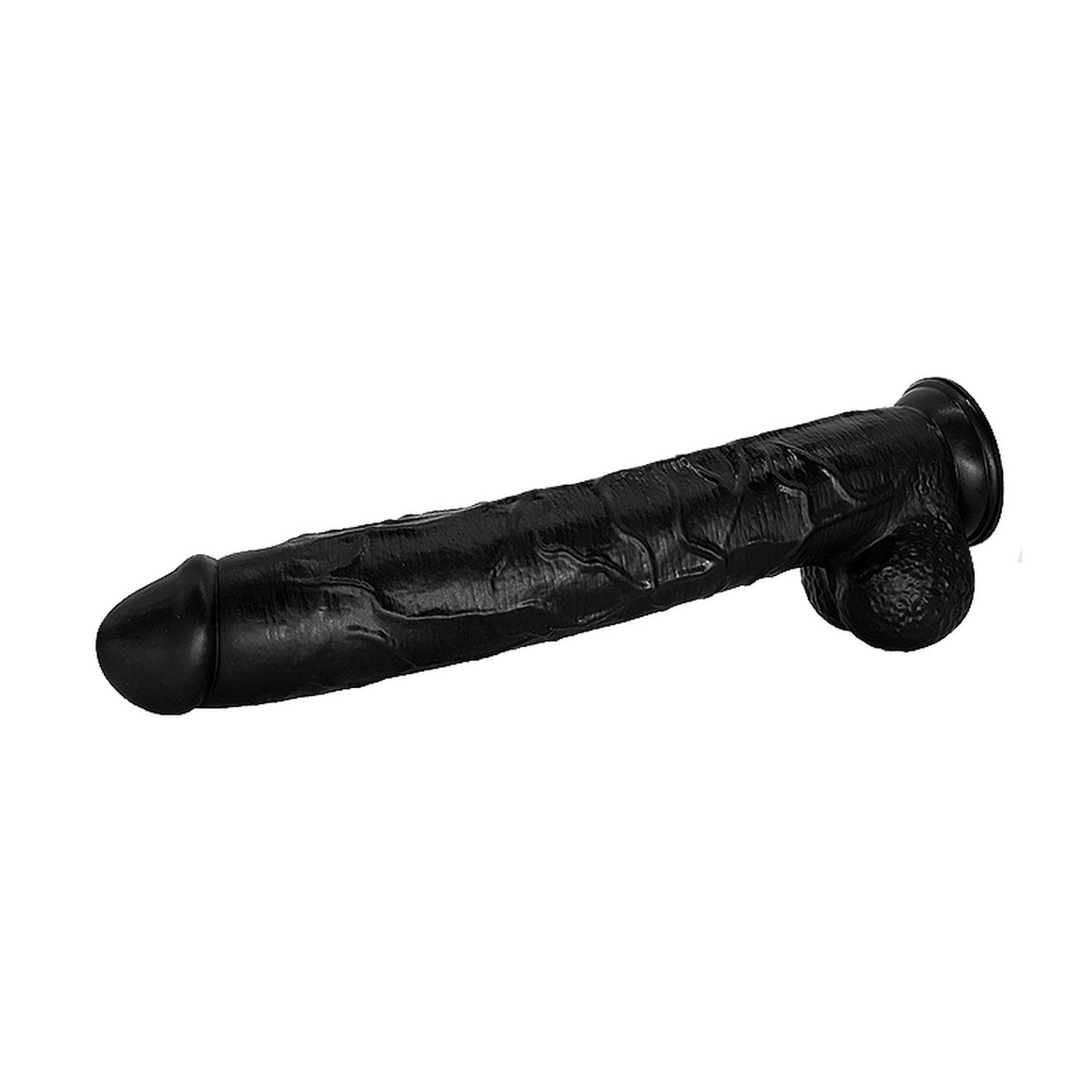 Kiotos Cox Mega Black 09 48 cm – Ultieme XXL Dildo Zwart