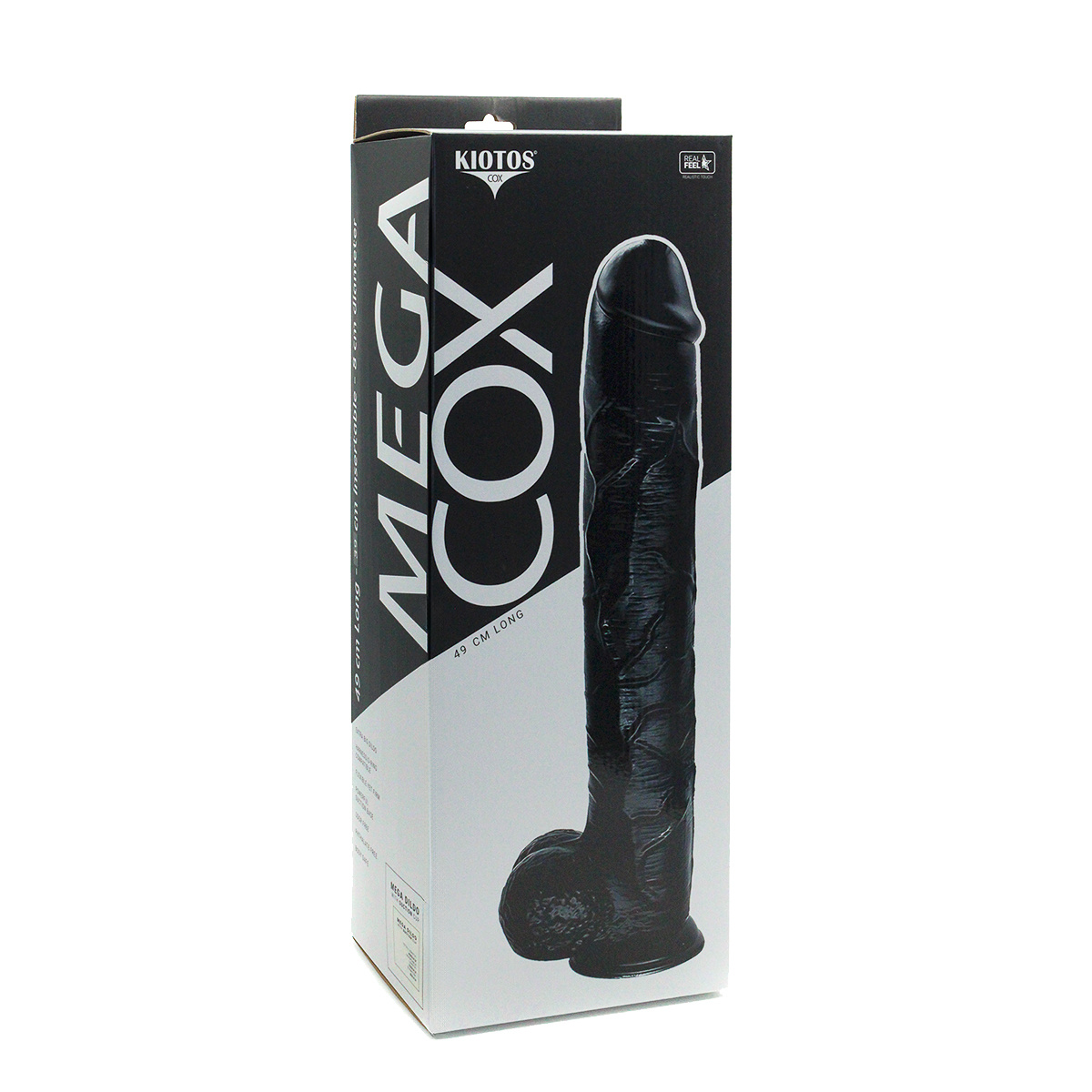 Kiotos Cox Mega Black 09 – Ultieme XXL Dildo met Zuignap