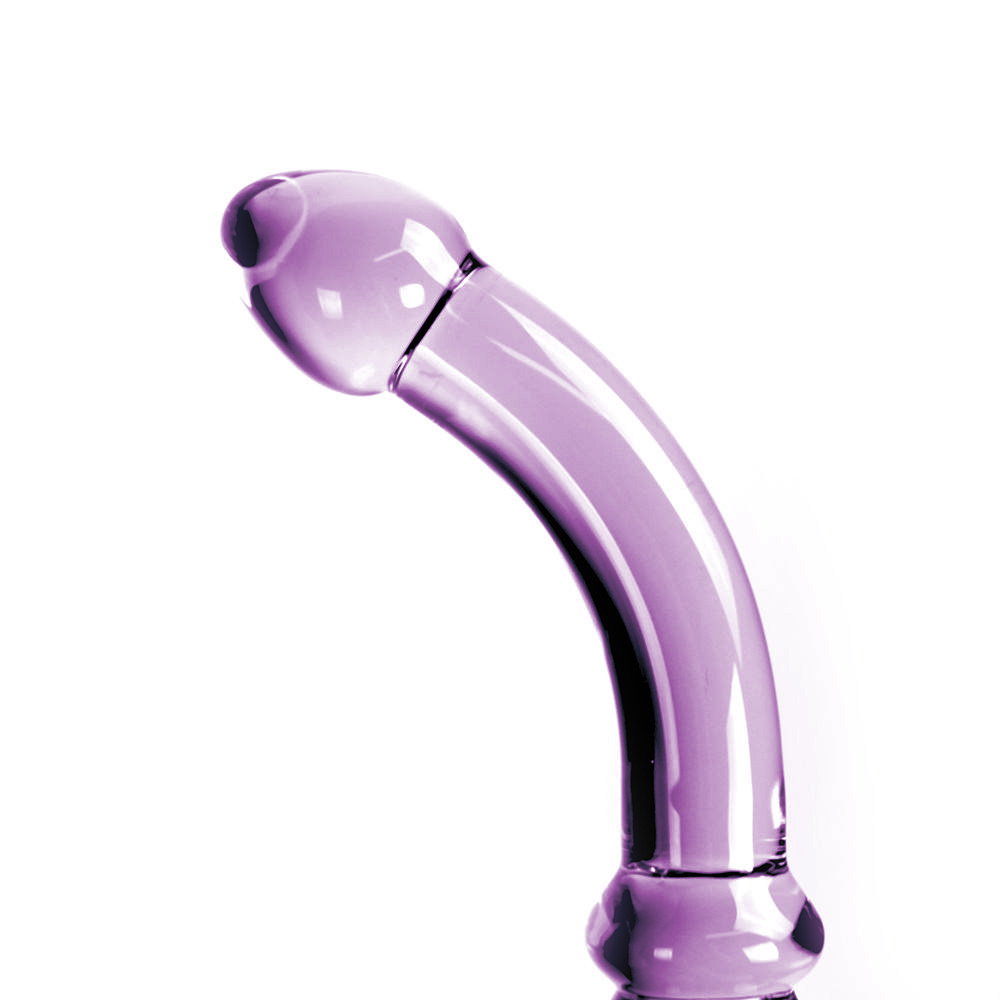 Glazen Dildo Purple Curve
