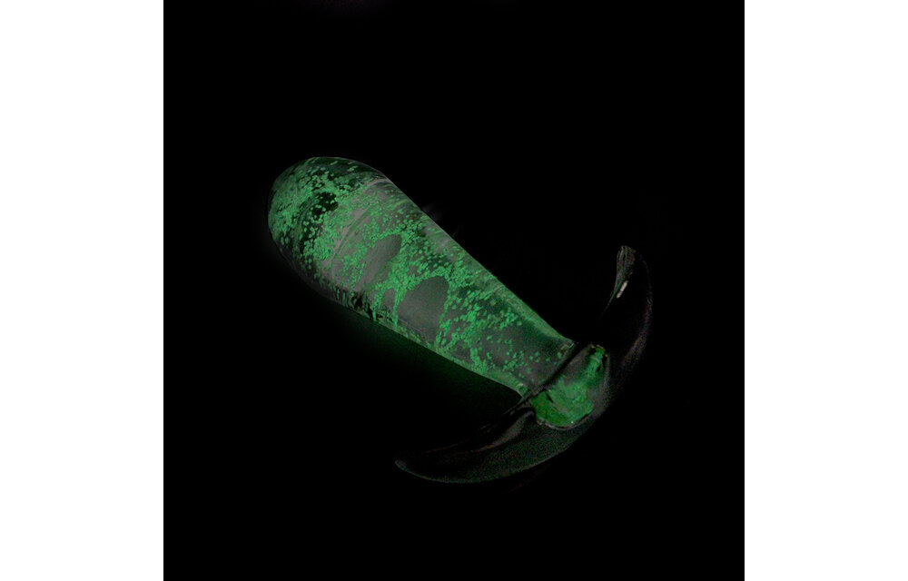 Glass Anal Plug Glow In The Dark 9.1 cm – Elegant & Stimulating