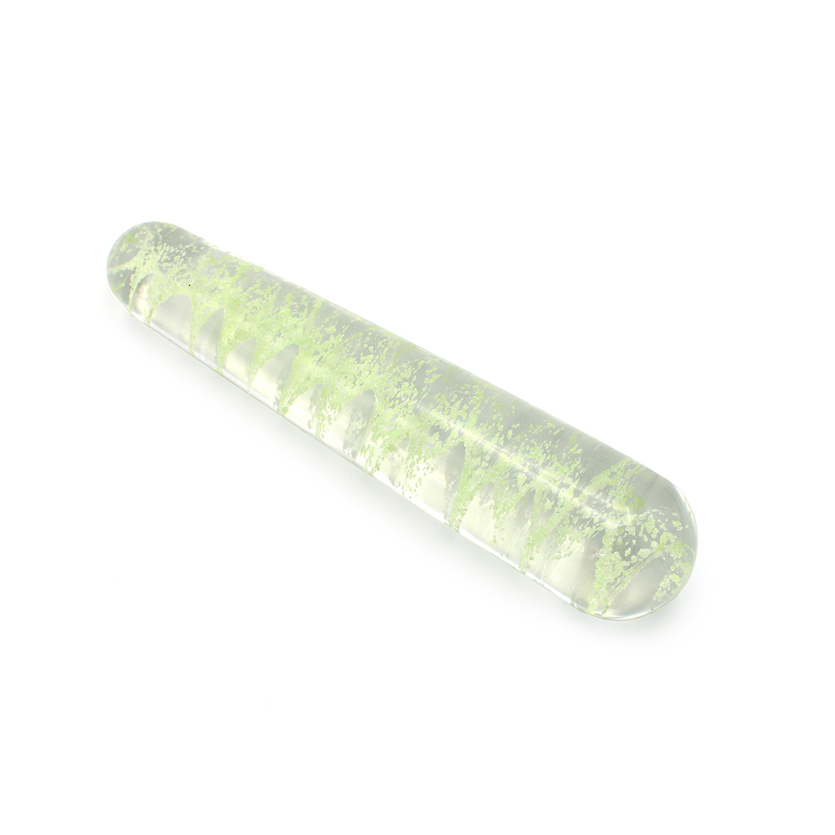 Kiotos Glass Dildo Smooth 16,5 cm Glow in the Dark | Elegant