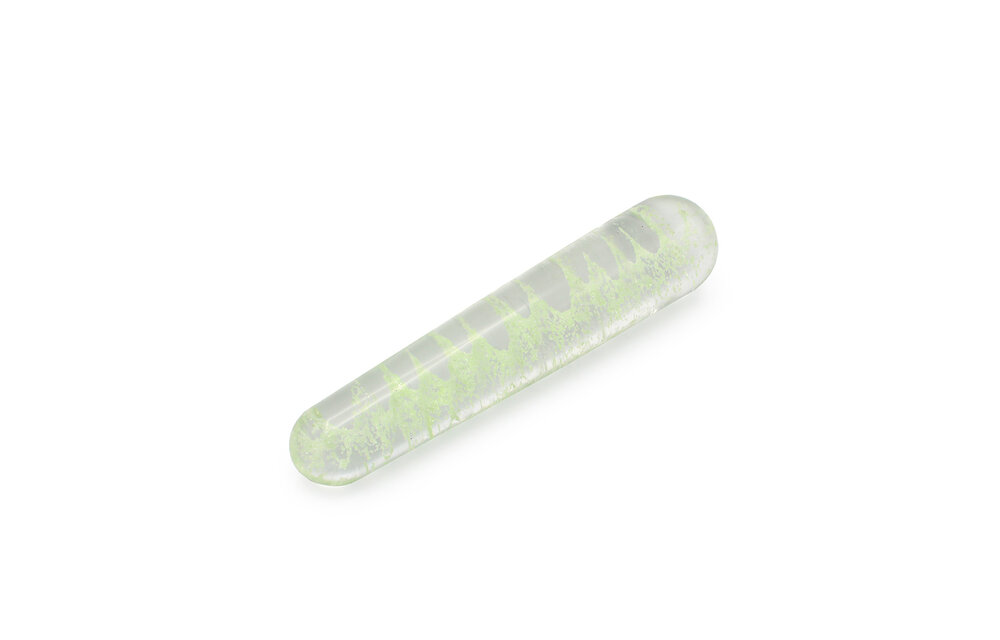 Glass Dildo Smooth - Glow in the Dark