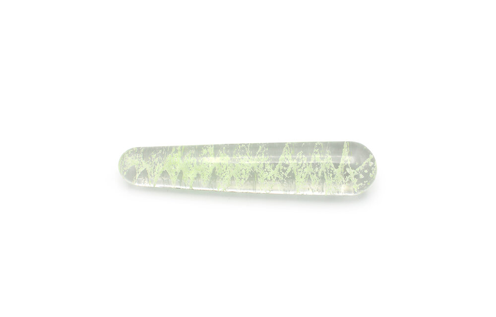 Kiotos Glass Dildo Smooth 16,5 cm Glow in the Dark | Elegant