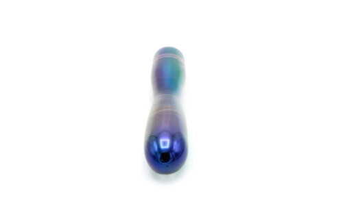 Glass Dildo Smooth Rainbow – Handmade & Intimate Pleasure