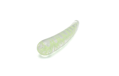 Glasdildo Curve 15 cm Glow in the Dark – Kiotos Glass