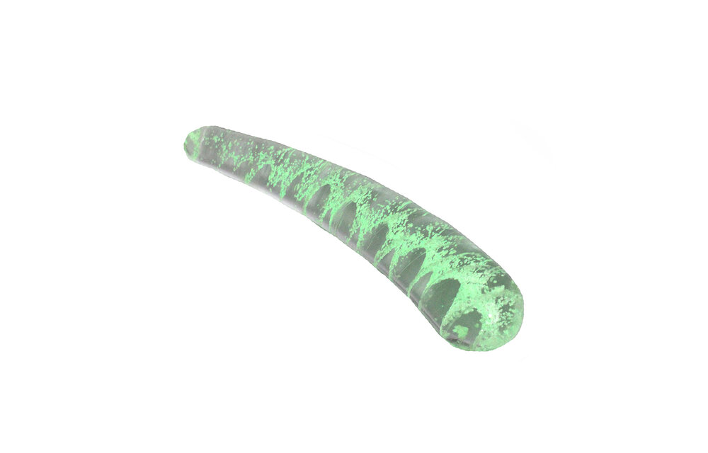 Glasdildo Curve 15 cm Glow in the Dark – Kiotos Glass