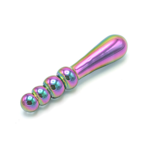 Glazen Dildo Kralen - Rainbow