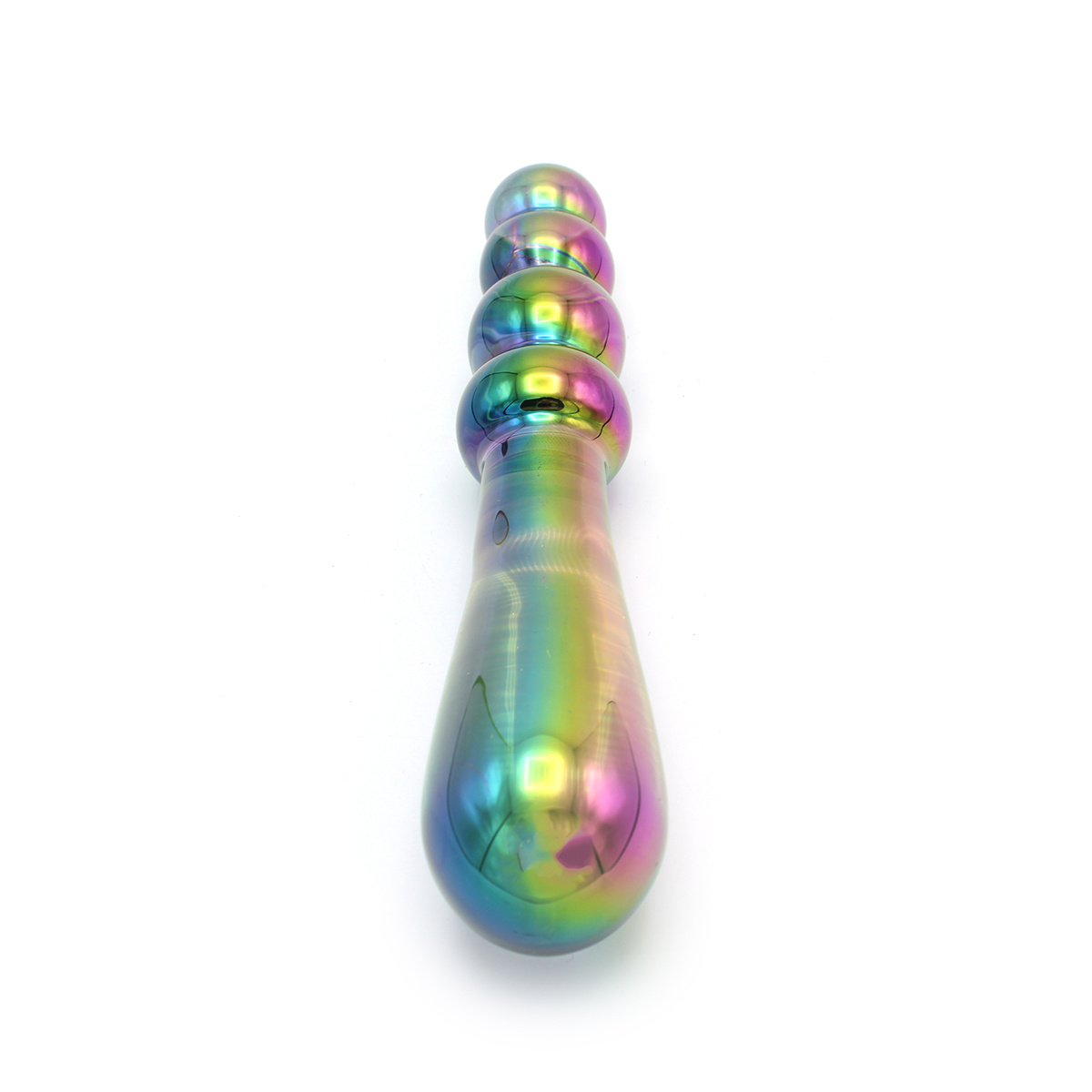 Glazen Dildo Kralen - Rainbow