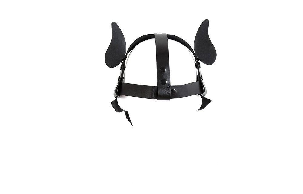 BDSM Puppymasker PU-leer | Comfortabel & Verleidelijk Zwart