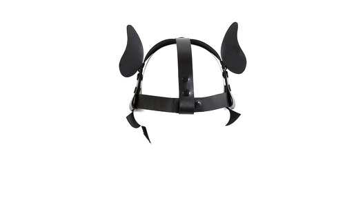 BDSM Puppymasker PU-leer | Comfortabel & Verleidelijk Zwart