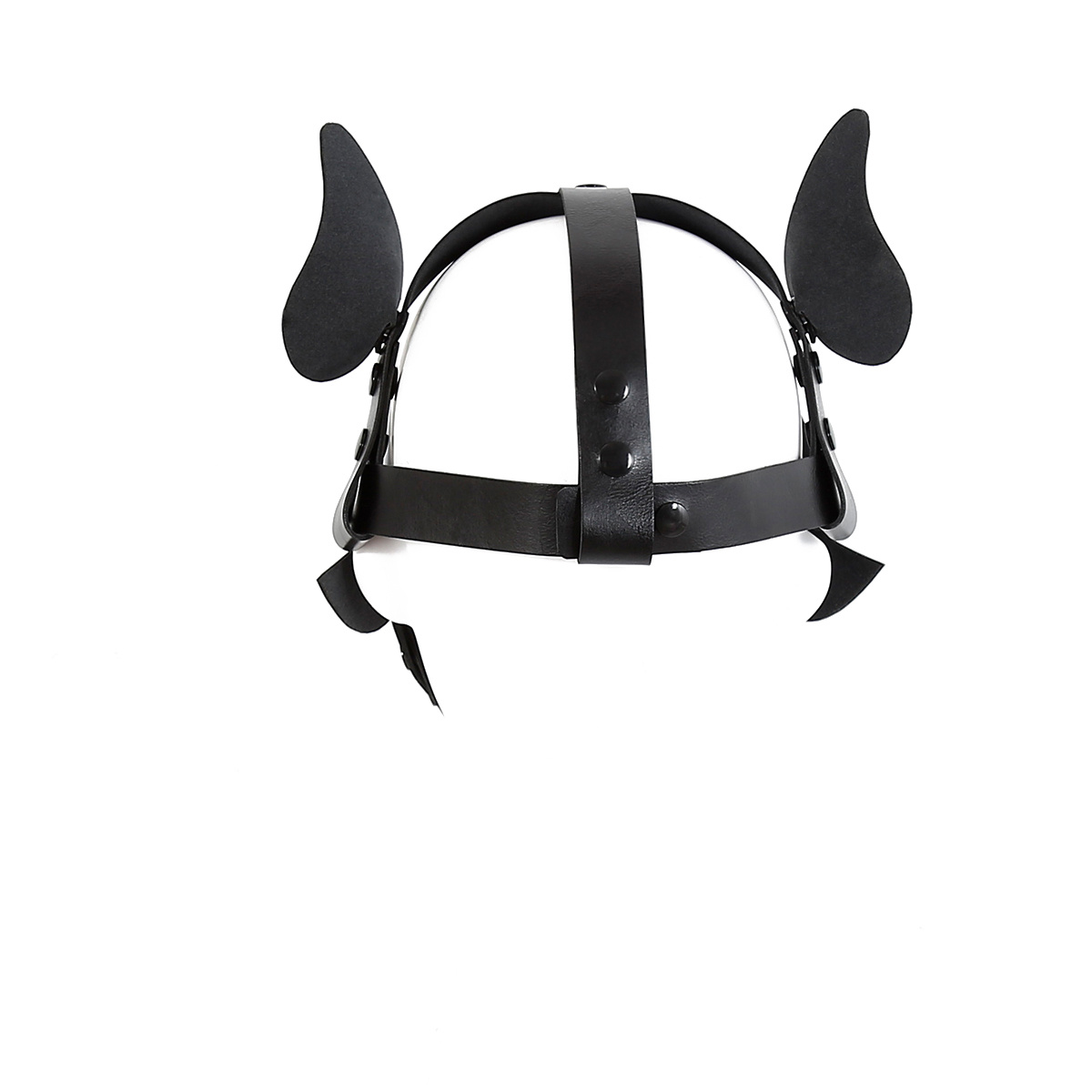 BDSM Puppy Mask PU Leather | Comfortable & Seductive Black
