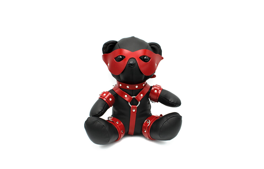 Eddy Bdsm Teddy Rood – Kinky Lederbeer Voor Speels Plezier