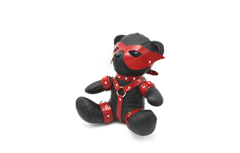 Eddy Bdsm Teddy Rood – Kinky Lederbeer Voor Speels Plezier