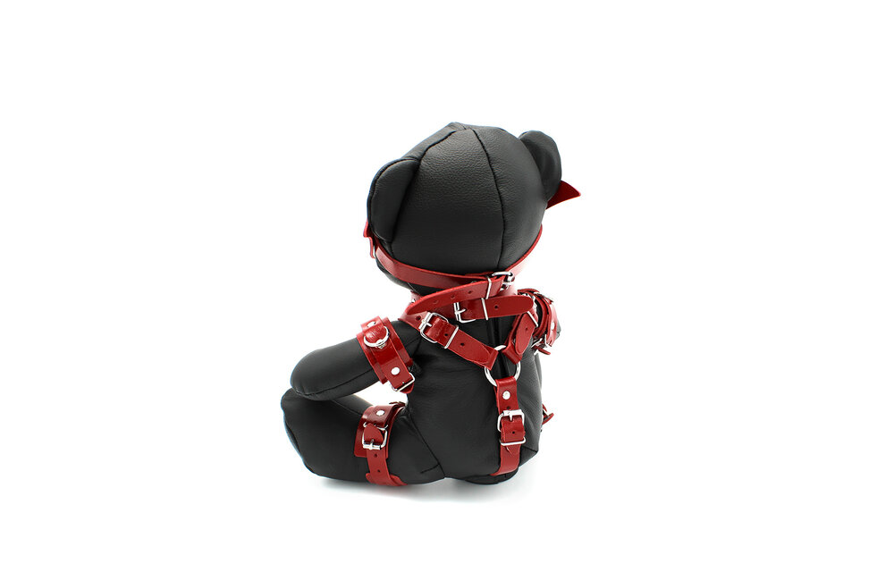 Eddy Bdsm Teddy Rood – Kinky Lederbeer Voor Speels Plezier