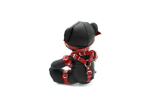 Eddy Bdsm Teddy Rood – Kinky Lederbeer Voor Speels Plezier