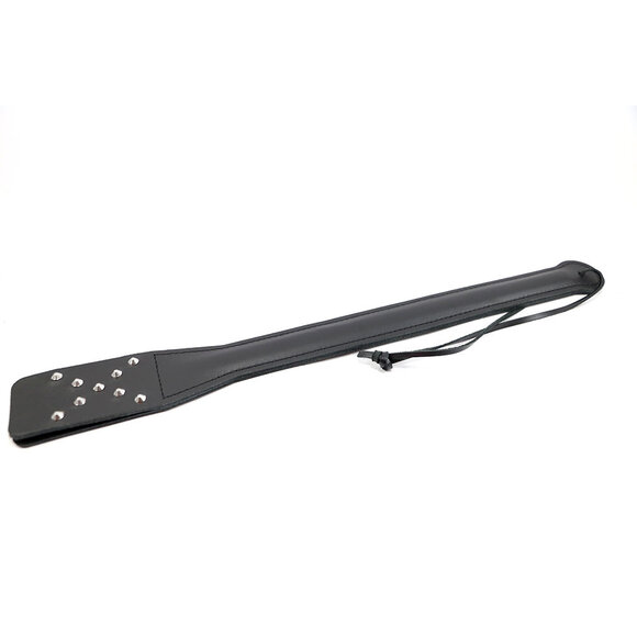 Double Leather Paddle 45 cm with Decorative Studs - Kiotos
