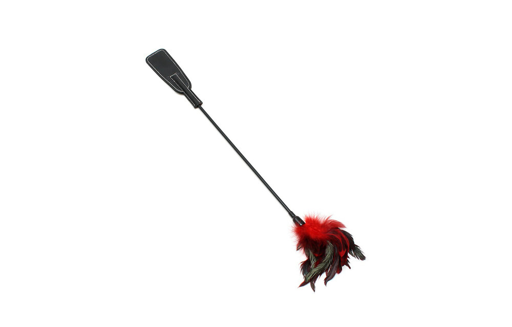 Feather Crop Paddle 60 cm | Veganes PU-Leder Spanking Paddle
