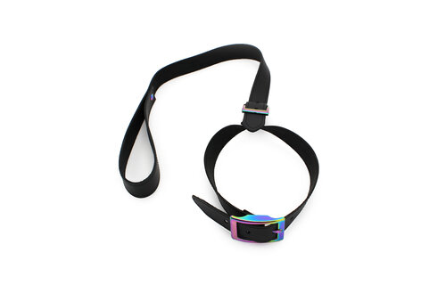 Lederhalsband & Gürtel Rainbow – Verstellbar & stilvoll