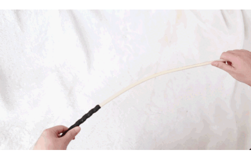 Rattan-Holzpaddel 2 Stück – Intense Spanking 60 cm