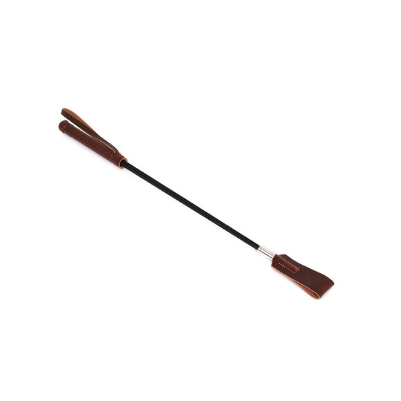 Zwarte PU-zweep 44,5 cm | Stijlvol & Kinky Accessoire