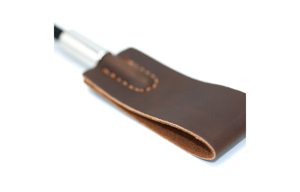 Zwarte PU-zweep 44,5 cm | Stijlvol & Kinky Accessoire