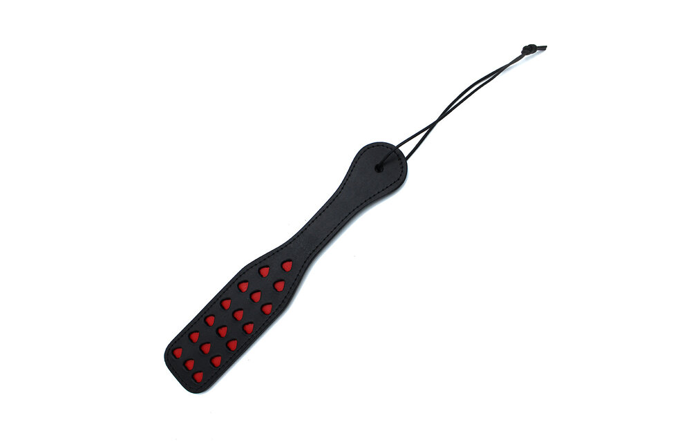 Leather Sweetheart Paddle | Stylish Playful Leather Accessory