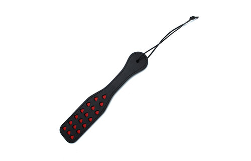 Leren Sweetheart Paddle | Stijlvolle Speelse Leather Accessoire