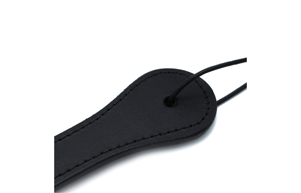 Leder-Sweetheart-Paddle | Stilvolles, verspieltes Lederaccessoire