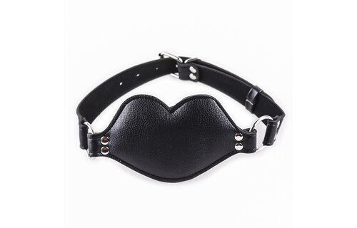Big Lips Penis Gag Zwart | Verstelbare Comfortabele Mondknevel