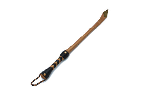 Bronze Leather Sultan Whip 83 cm – Stylish & Functional