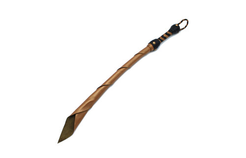 Bronzefarbene Sultan-Peitsche 83 cm – Stilvoll und funktional
