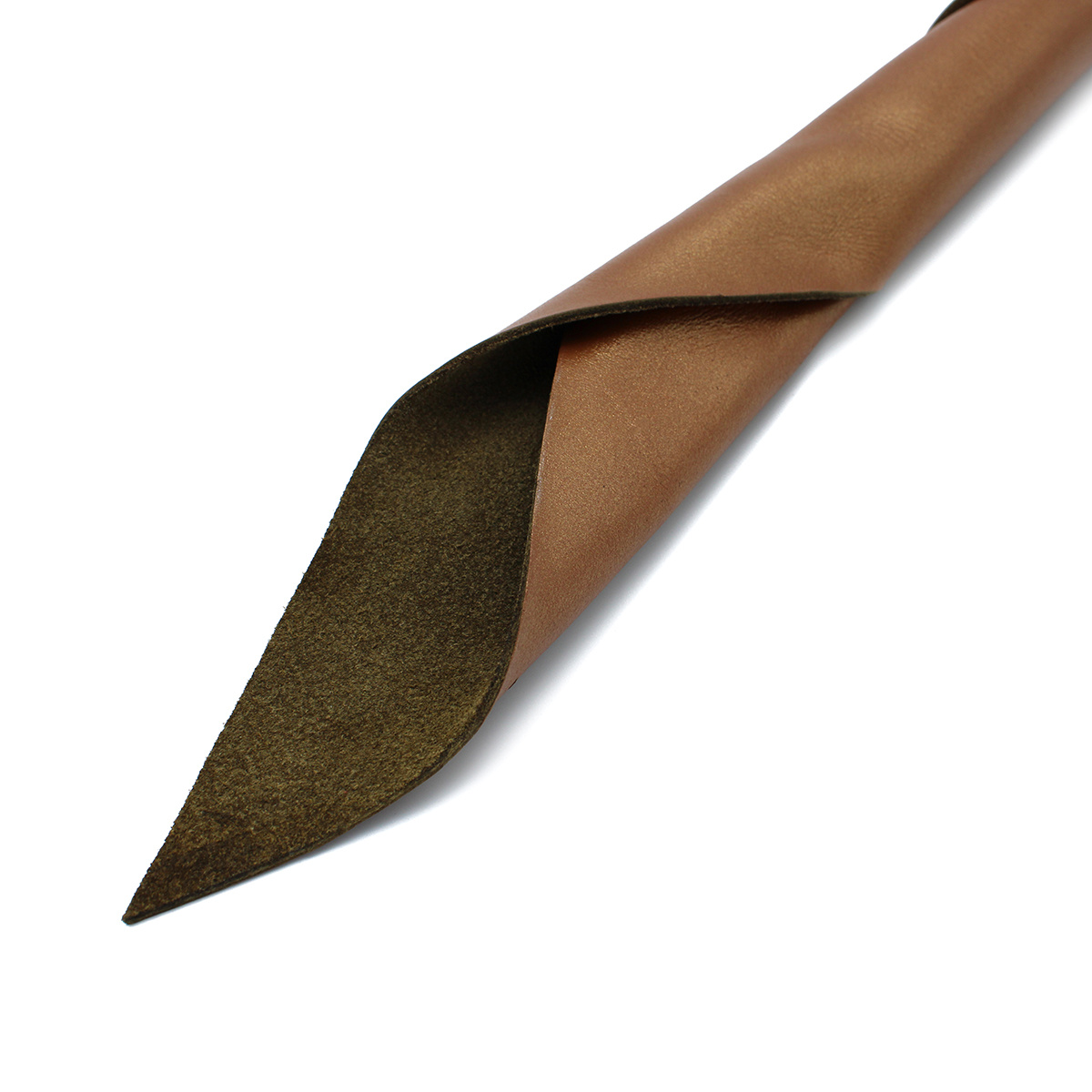 Bronze Leather Sultan Whip 83 cm – Stylish & Functional